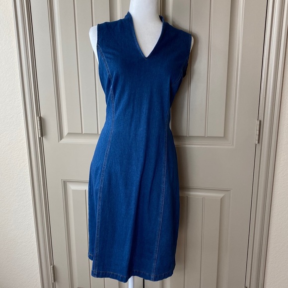 J. McLaughlin Dresses Nwt J Mclaughlin Denim Dress Poshmark